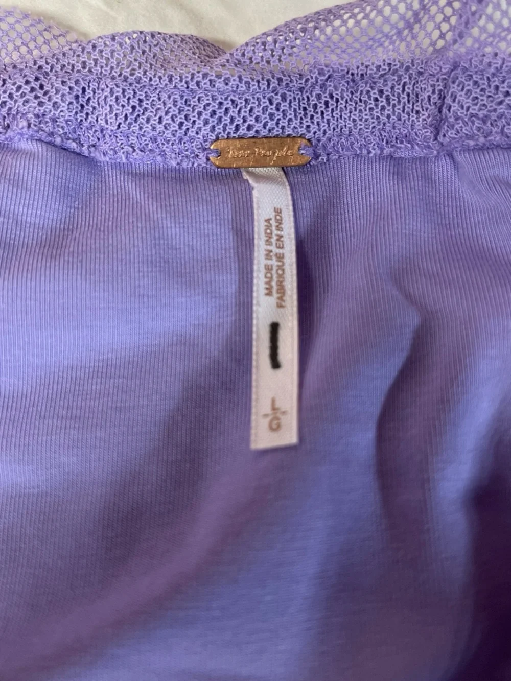 Free People Bloomer Shorties New Large Purple
